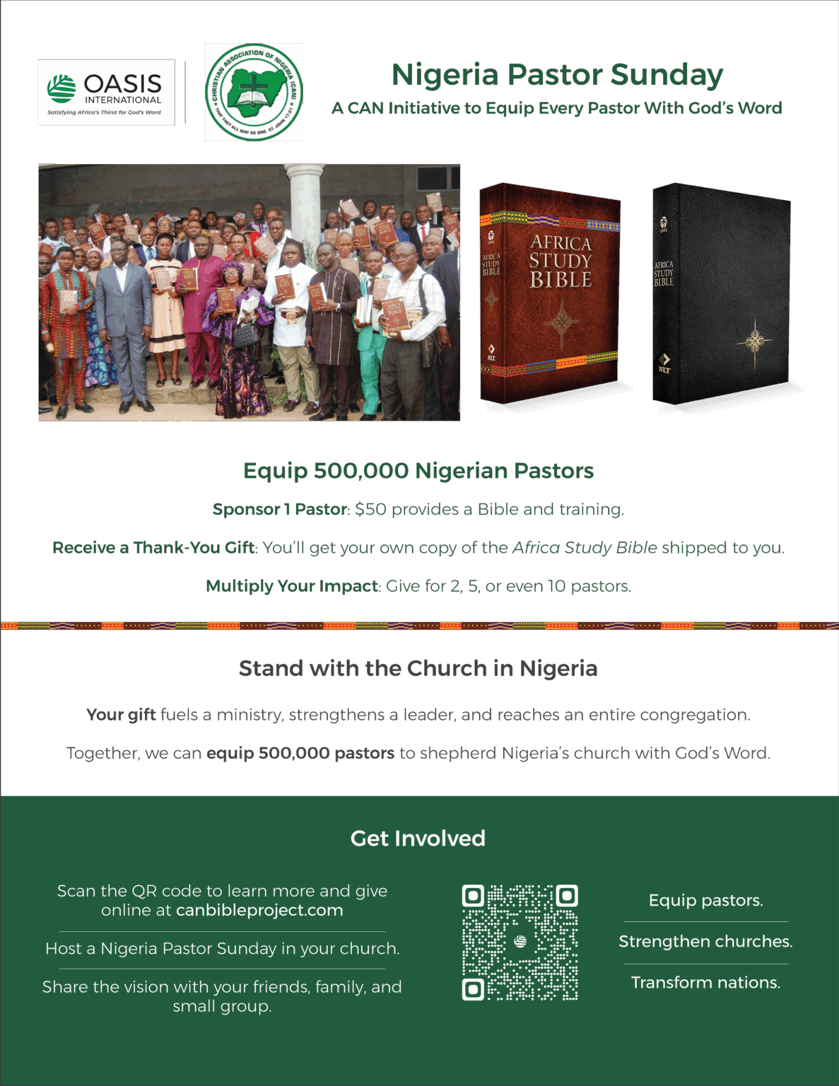 Nigeria Pastor Sunday Poster